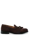 Sebago Tassel-detail Suede Loafers In Braun