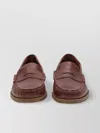 Sebago Waxed Moccasin With Rounded Toe Silhouette