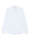 Sebago Cotton Shirt In White In Blue
