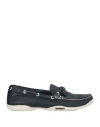 Sebago Woman Loafers Navy Blue Size 7 Leather
