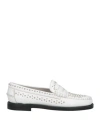 Sebago Classic Dan Loafer White With Studs
