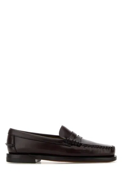 Sebago Women's Classic Dan Leather Loafers In Grey