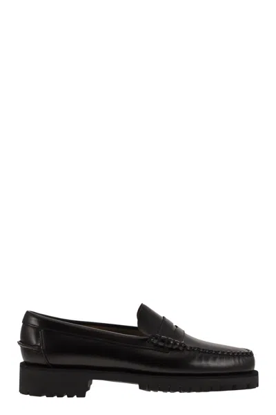 SEBAGO WOMEN'S DAN - LEATHER MOCCASIN LOAFER