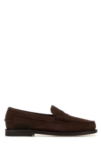 Sebago Women's Dan Suede Loafers In Brown