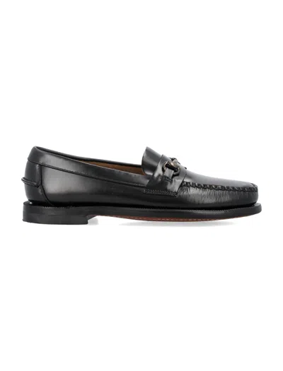 Sebago Women's Leather Bit Loafer In Nero