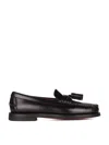 Sebago Classic Dan Multi Tassel Leather Loafers In Nero