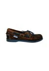 Sebago Women's Shoes  Hand Sewn Suede With Leather Straps And Non-slip Rubber Soles-stainability In Brown