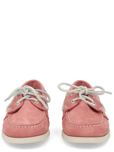 Sebago Women's Suede Boat Shoes In Pink