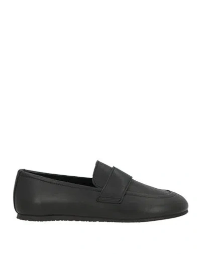 Sebas. Woman Loafers Black Size 6 Calfskin