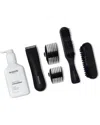 Sebastian Brocchi Brocchi Waterproof Usb Trimmer, 2 Brush Set & Moisturizing Shave Lotion Bundle