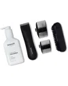 Sebastian Brocchi Brocchi Waterproof Usb Trimmer, Beard Brush & Moisturizing Shave Lotion Bundle