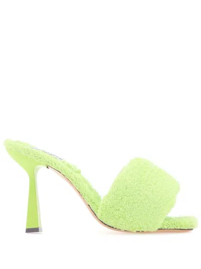 Sebastian Milano Acid Green Sponge Blast Mules