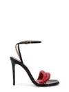 Sebastian Milano Dada Patent Leather Sandals In Black