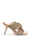 Sebastian Milano Paris Mule Sandal In Beige
