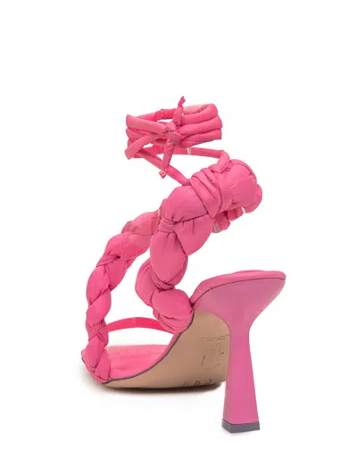 Sebastian Milano Untangled Mini Sandals In Pink