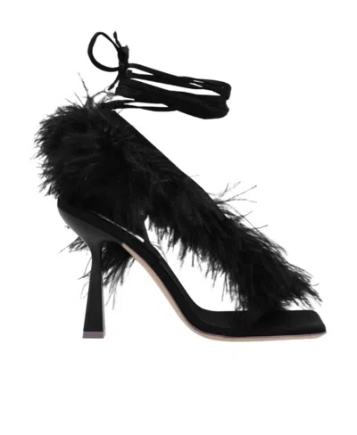 SEBASTIAN TIE HIGH-HEELED SANDALS