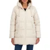 Sebby Faux Fur Reversible Hooded Puffer Jacket In Neutral