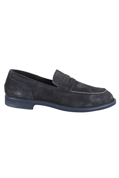 Seboy's Micro Reverse Moccasin In Blue