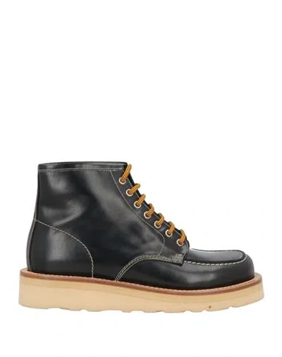 Seboy's Man Ankle Boots Black Size 9 Leather