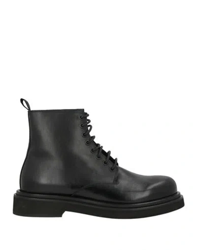 Seboy's Man Ankle Boots Black Size 9 Leather
