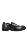Seboy's Man Loafers Black Size 9 Soft Leather In Black