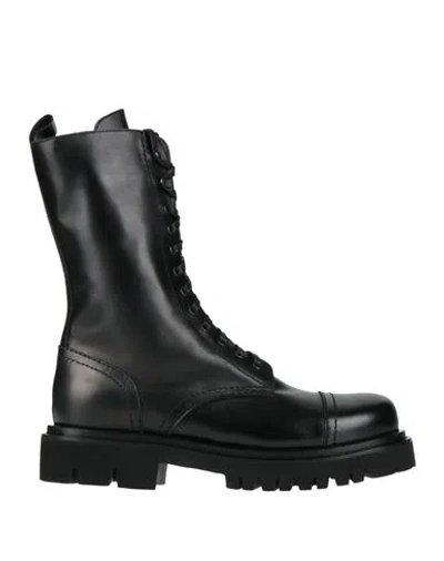 Seboy's Woman Ankle Boots Black Size 6.5 Leather