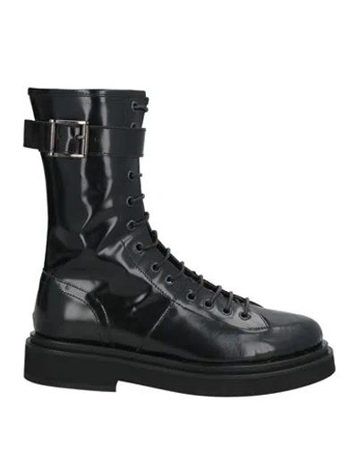 Seboy's Woman Ankle Boots Black Size 8 Leather