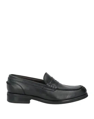 Seboy's Woman Loafers Black Size 7 Leather
