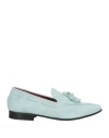Seboy's Woman Loafers Sky Blue Size 6.5 Leather