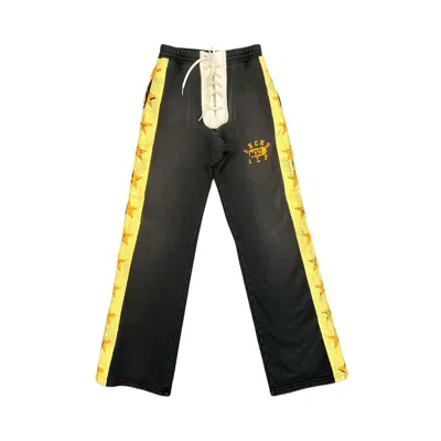 Pre-owned Secnd Slf All Star Field Day Lounge Pant 'black/yellow' | Men's Size Xxl