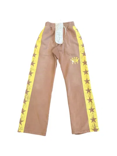 Secnd Slf All Star Field Day Track Pants In Brown