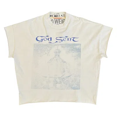 Pre-owned Secnd Slf God Sent Cap Sleeve 'white' | Men's Size Xxl