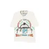 Secnd Slf Graphic-print Distressed T-shirt In White