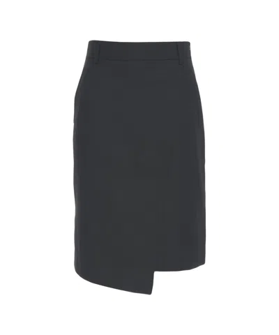 Second Female Apeari' Wrap Skirt In Black