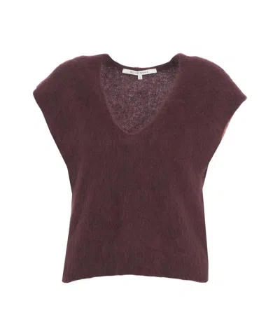 Second Female Camryn' Knit Vest In Brown
