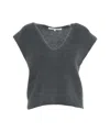 Second Female Camryn' Knit Vest In Gray