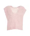 Second Female Camryn' Knit Vest In Pink