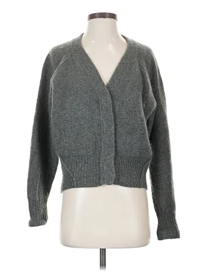Pre-owned Second Female Cardigan Sweater In Gray