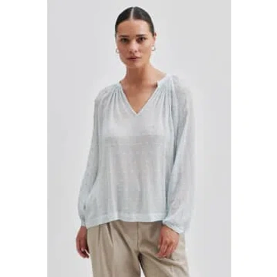 Second Female Cilla Ice Water Tunic Blouse In White