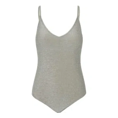 Second Female Glint Swimsuit In Gray