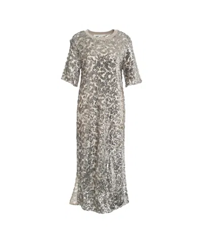 Second Female Haveny' Sequined Dress In Gray