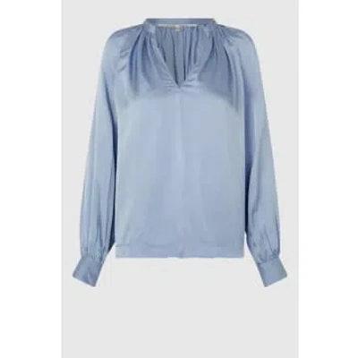 Second Female Noma Tunic Blouse In Ashley Blue