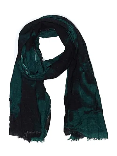 Pre-owned Second Female Scarf In Teal