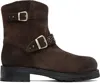 Second / Layer Second Layer 8” Rider Boot Brown In Brown
