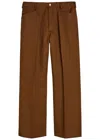 Second / Layer Second Layer Angel Wool Trousers In Brown