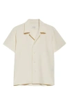 Second / Layer Second Layer Avenue Camp Shirt In White 0053