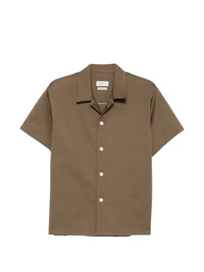 Second / Layer Avenue Short-sleeve Shirt In Green