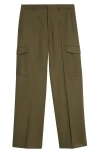Second / Layer Second Layer Baja Wool Cargo Pants In Green