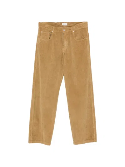 Second / Layer Big Papi Corduroy Trousers In Neutral