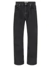 Second / Layer Second Layer Big Papi Relaxed Straight Leg Jeans In Black